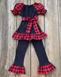 Christmas Holiday Girl Outfit 