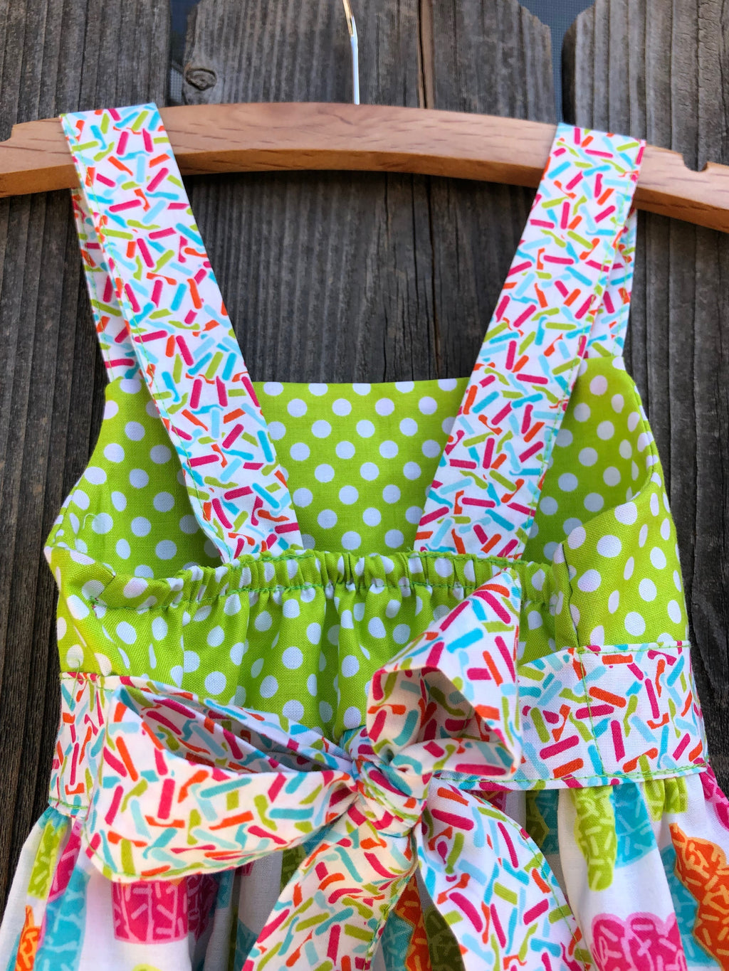 Cupcake & Sprinkles Birthday Dress