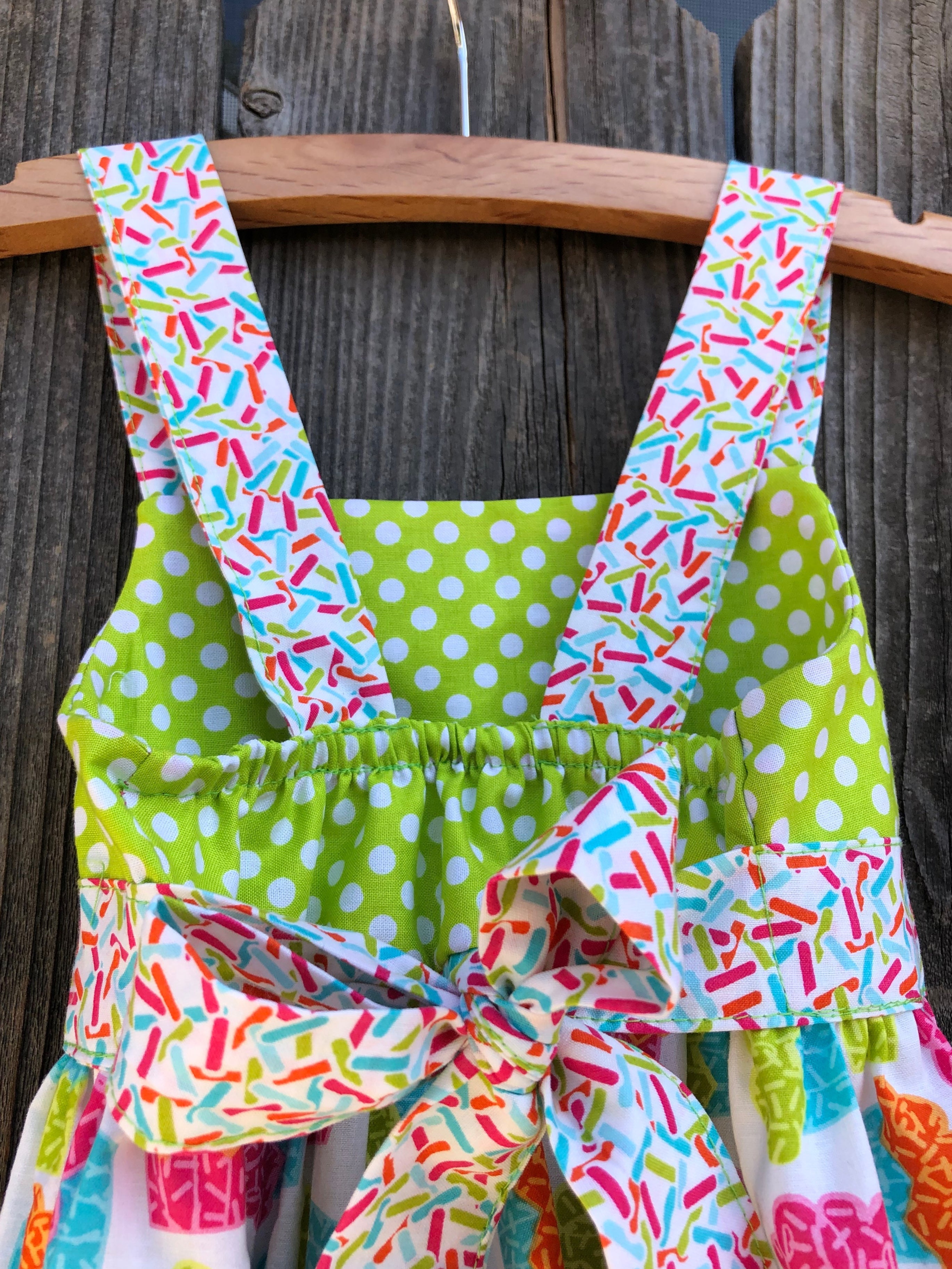 Cupcake & Sprinkles Birthday Dress