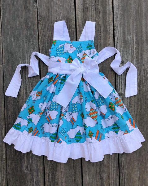 Cute Little Girl Kite Dress