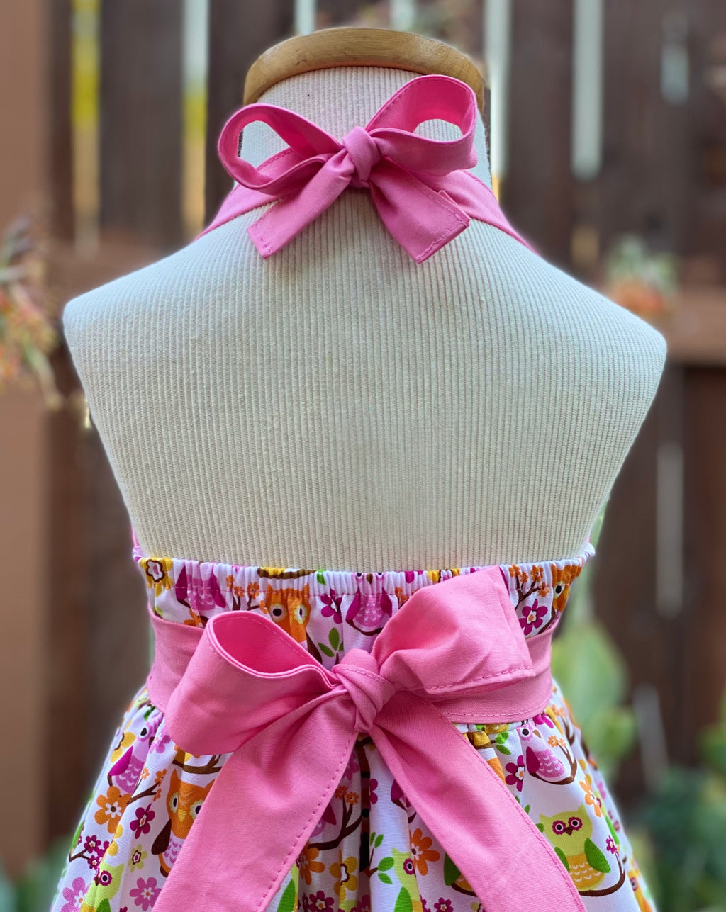 Owl Print Dress