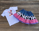 Daisy Duck Minnie Mouse oUtfit 