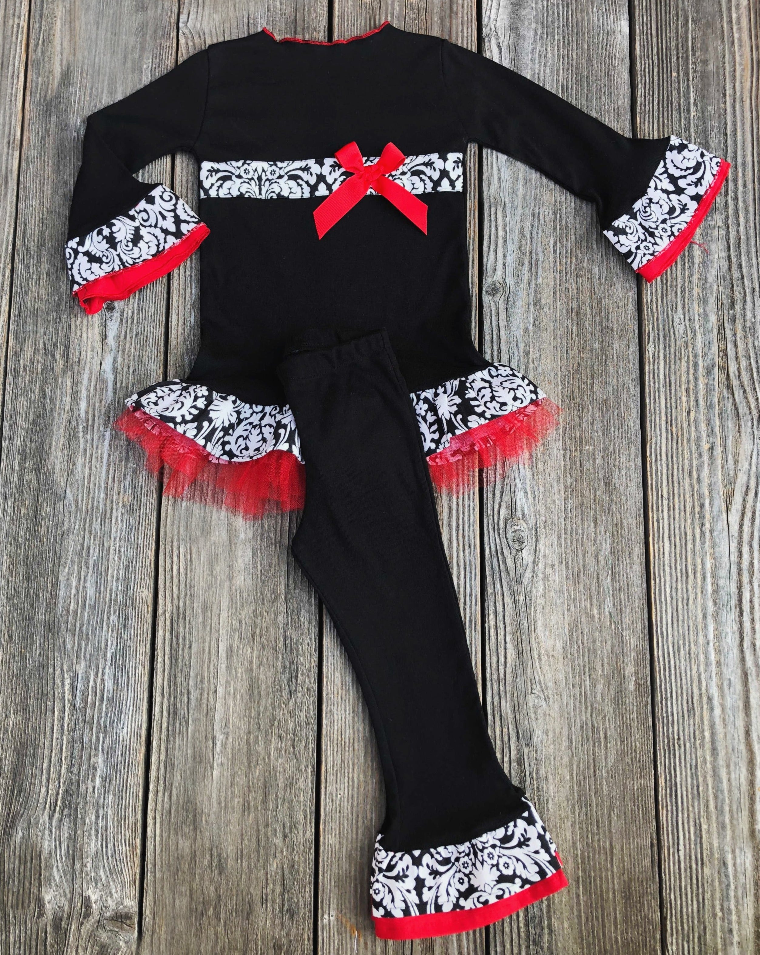 Christmas Holiday Girl Outfit 