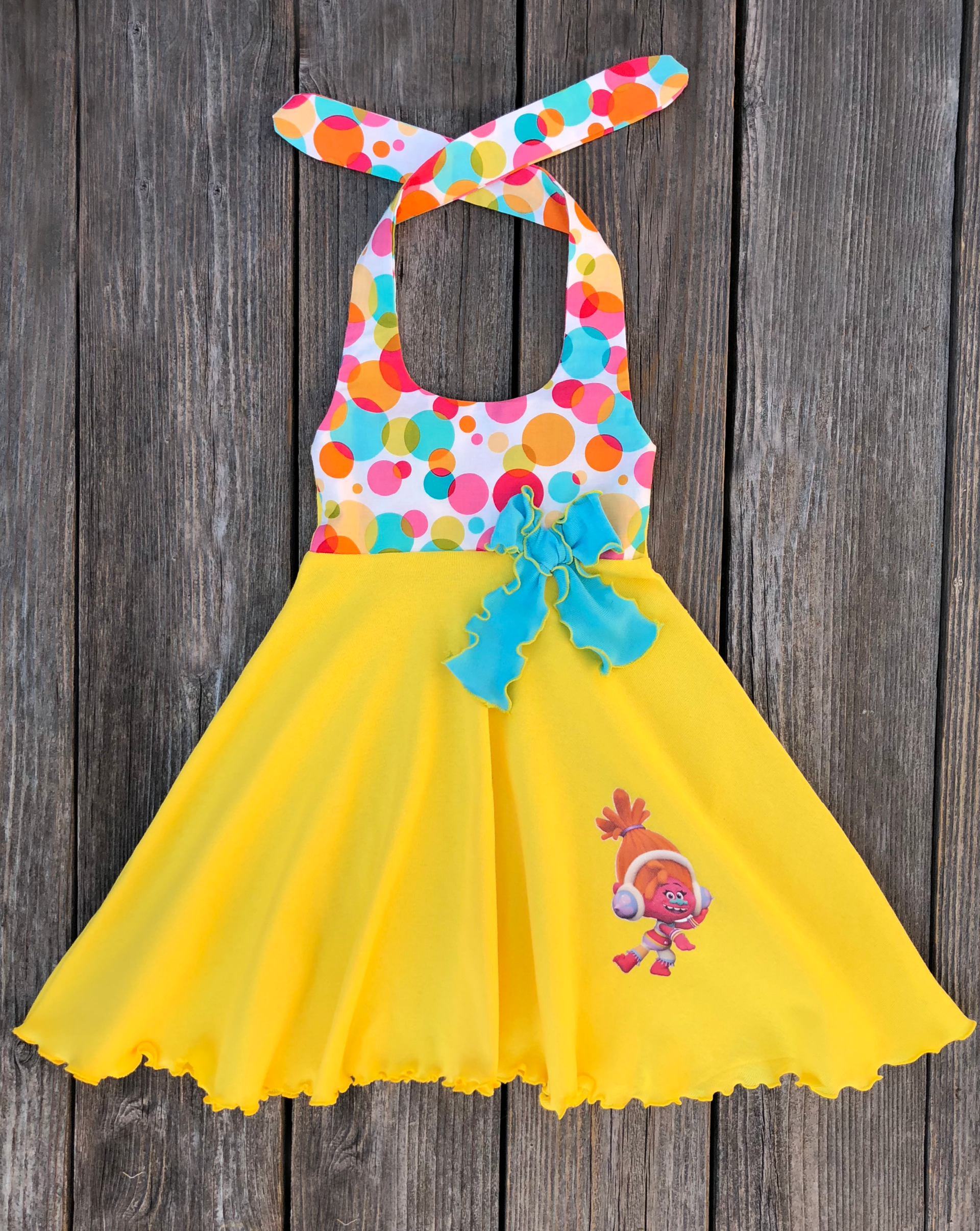 DJ Suki Trolls Birthday Girl Dress DJ Suki Trolls Birthday Girl Dress