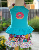 Donut Print Girl Outfit 
