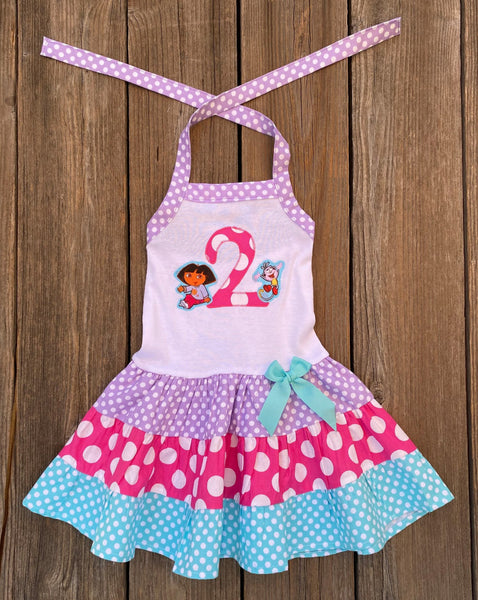 Personalized Dora The Explorer Dress