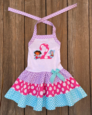 Personalized Dora The Explorer Dress