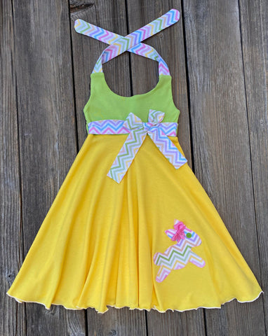 Easter Bunny Girl Dress