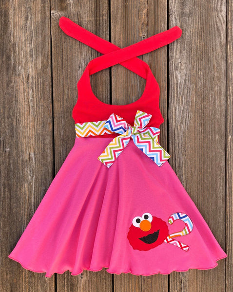 Elmo Birthday Girl Dress