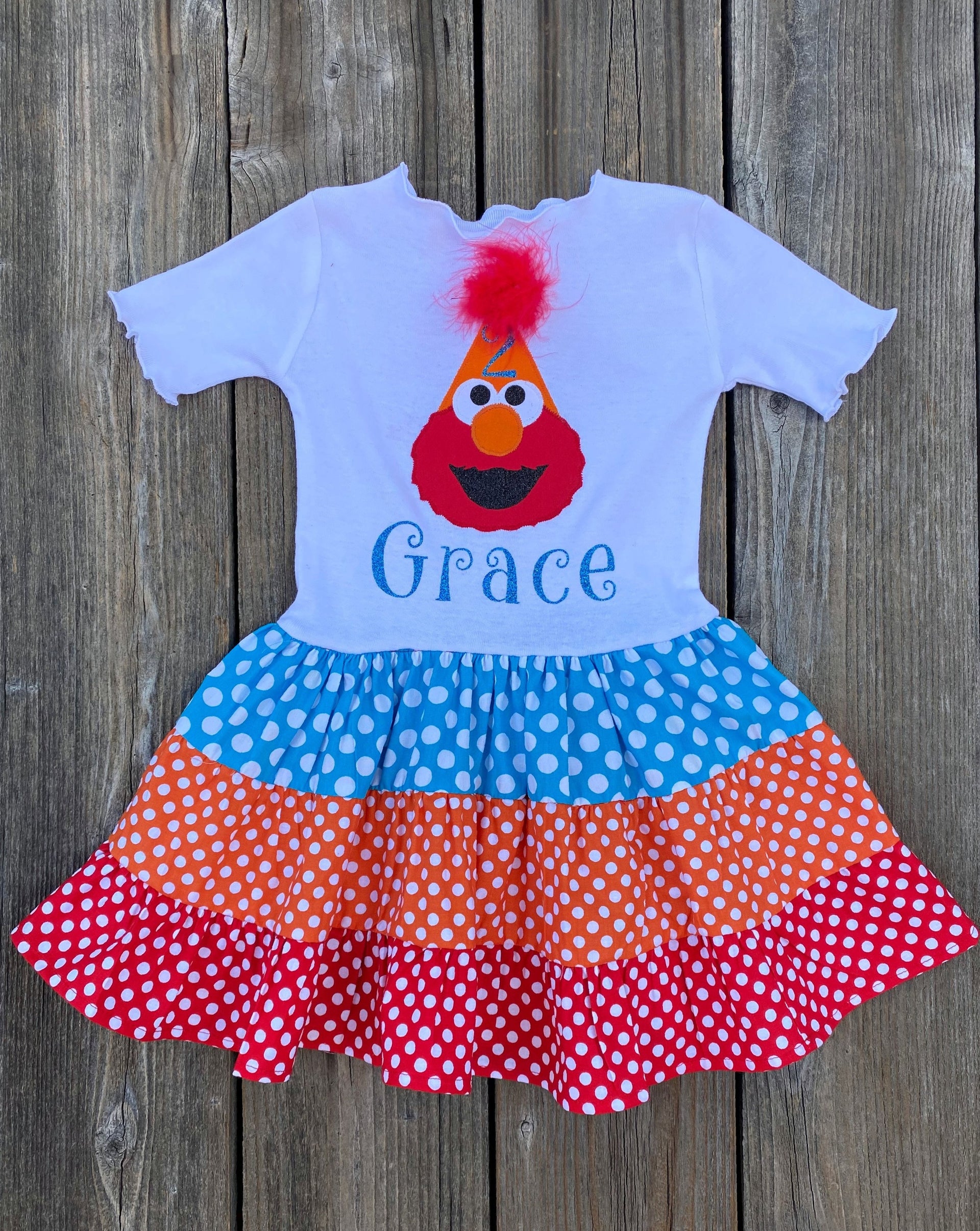 elmo birthday dress 2t Elmo Overalls-Elmo Birthday Overalls-Elmo Birthday outfit Pink Toes & Hair Bows