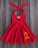 Elmo Birthday Girl Dress