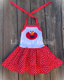 Elmo Toddler Girl Dress