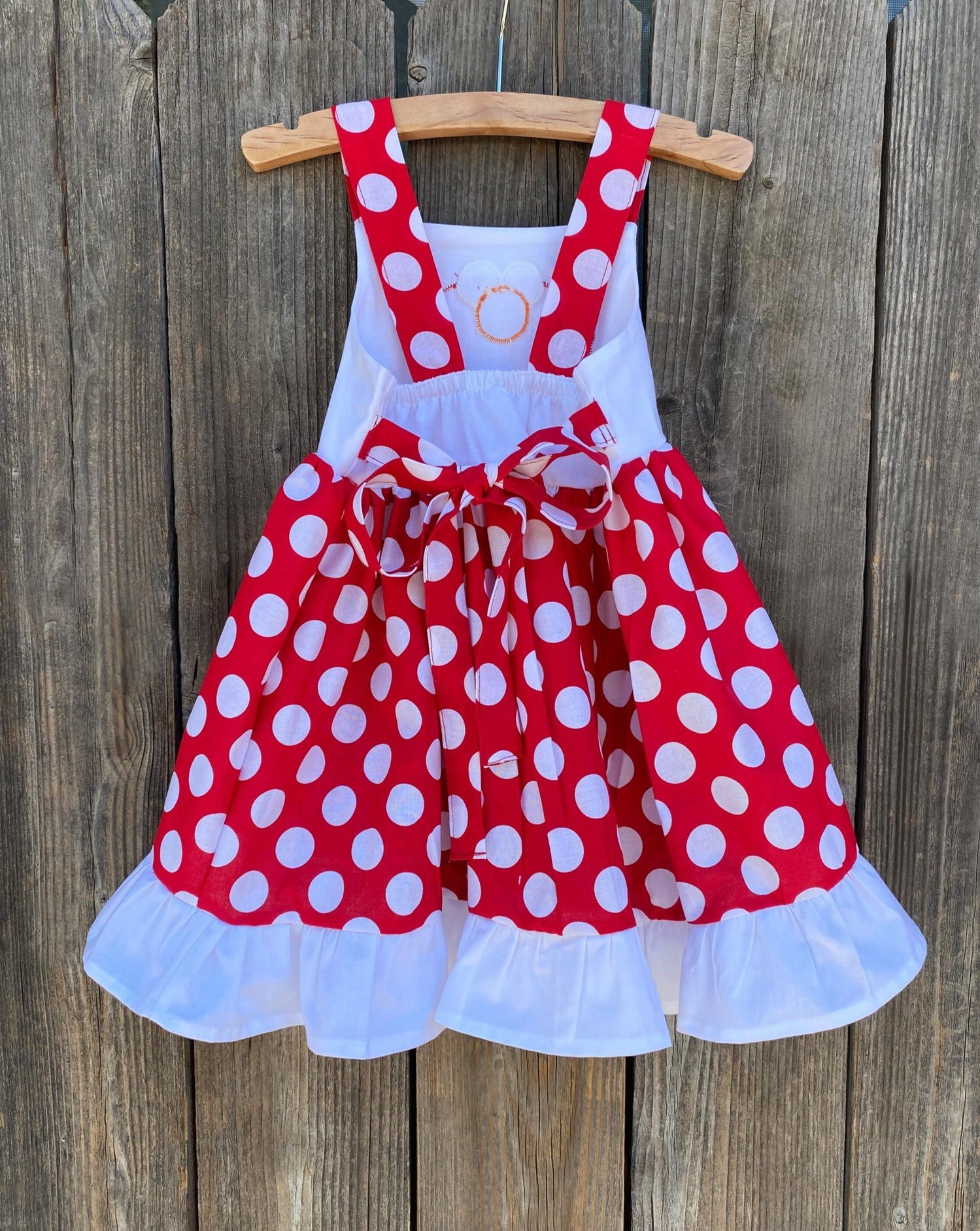 open lace back dress Elmo Personalized Birthday Dress main image 0
