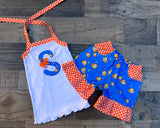 Fish Print Outfit 