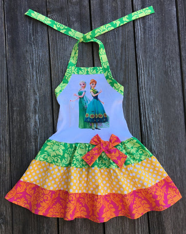 Frozen Fever Summer Girl Dress