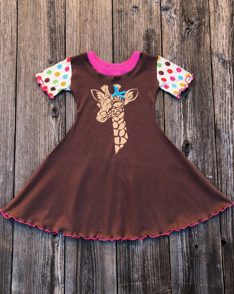 giraffe dress
