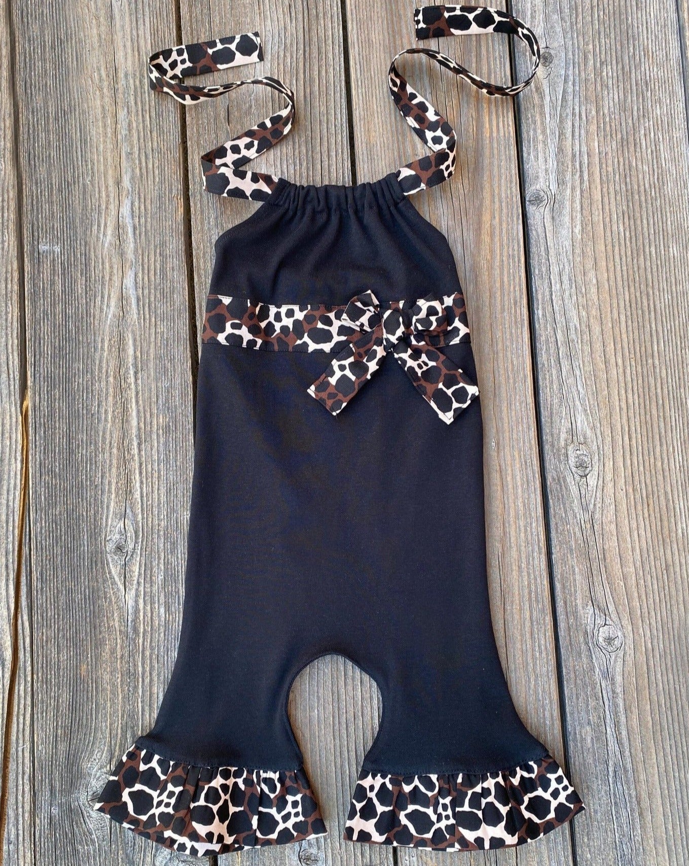 Giraffe Romper Print 