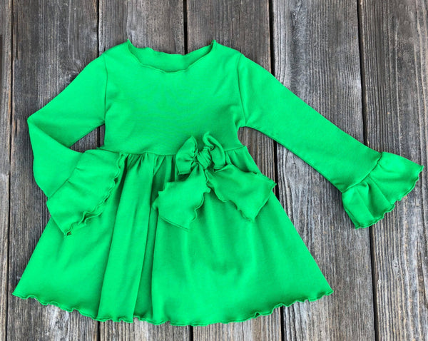 Green Girl Dress