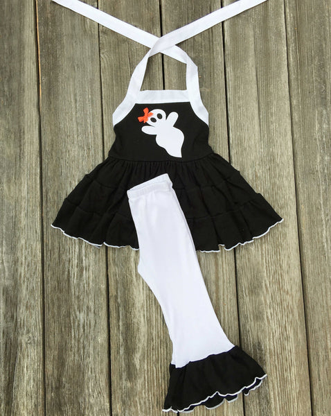 Halloween Ghost Girl Outfit 