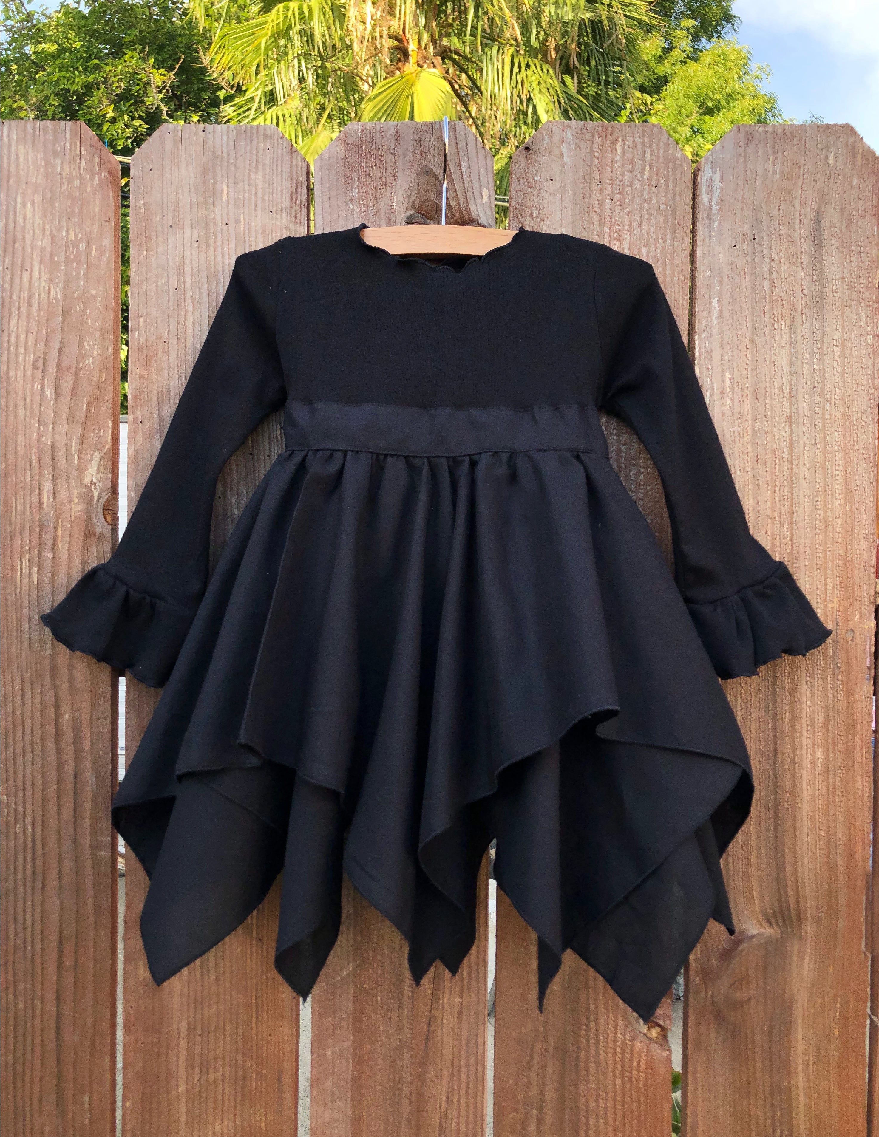 Halloween Kid Girl Witch Costume Dress