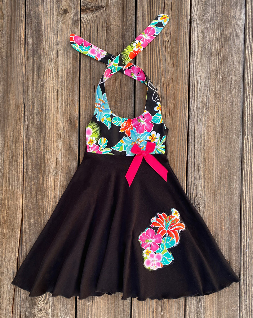 Hawaiian Luau Tropical Dress1