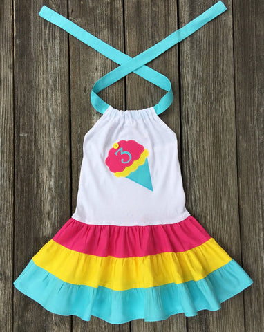 Ice Cream Social Boutique Girl Dress