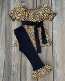 Leopard Print Girl Outfit 