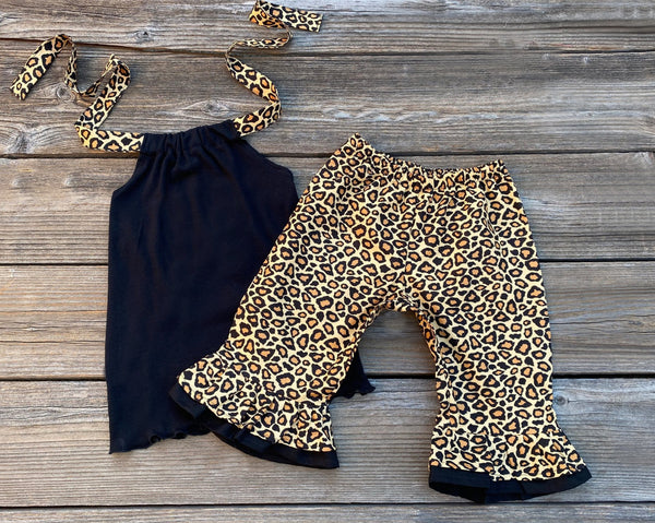 Leopard Print Girl Outfit