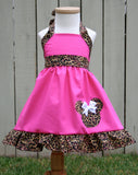 leopard print pink Minnie Dress