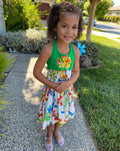 Hawaiian Luau Girl Dress