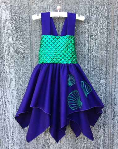 Mermaid Girl Dress
