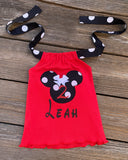 Minnie Mouse Boutique Girl Summer Top 
