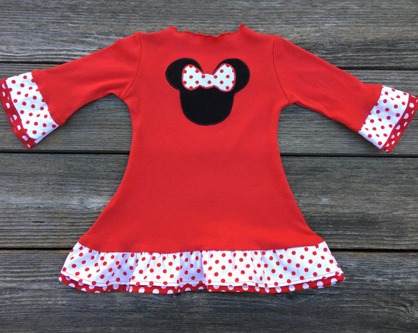 Minnie Mouse Red Dress