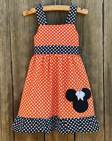 Halloween Minnie Mouse Dress