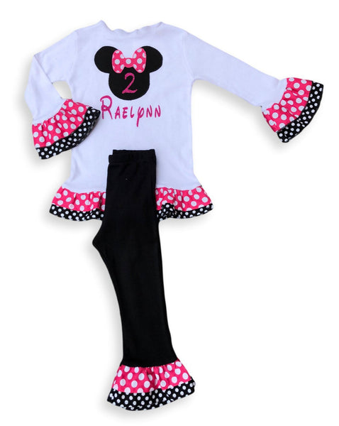 Minnie Mouse Personalized Outfit 