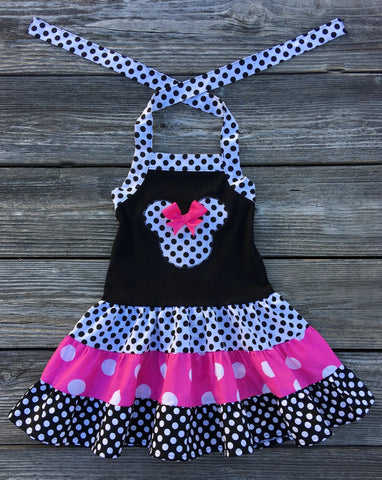Minnie Mouse Boutique Girl Dress