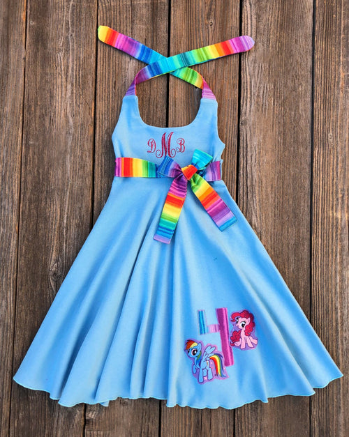 little pony party dress My Little Pony Birthday Girl Dress