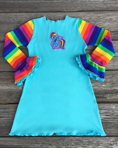 My Little Pony Rainbow Dash Birthday Girl Dress