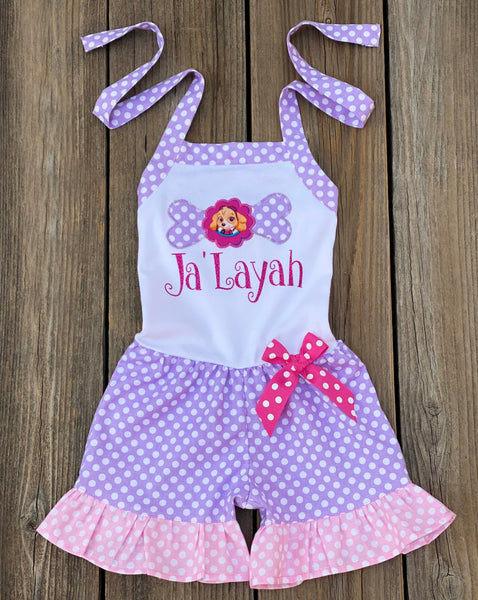 Skye Paw Patrol 1 Piece Romper Outfit 