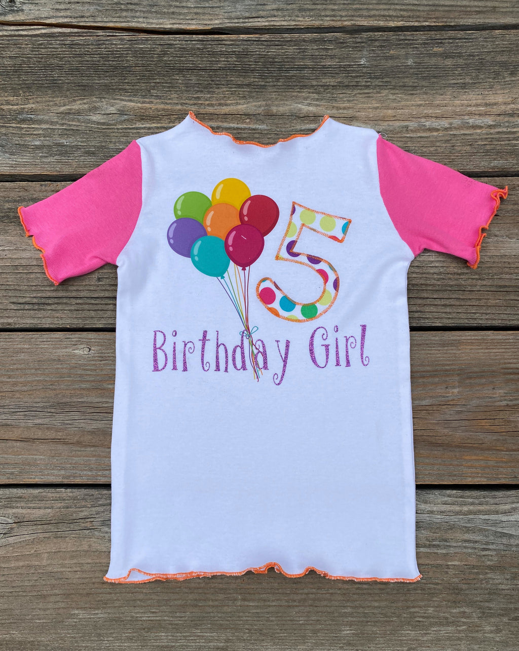 Birthday Girl Baloon Top 