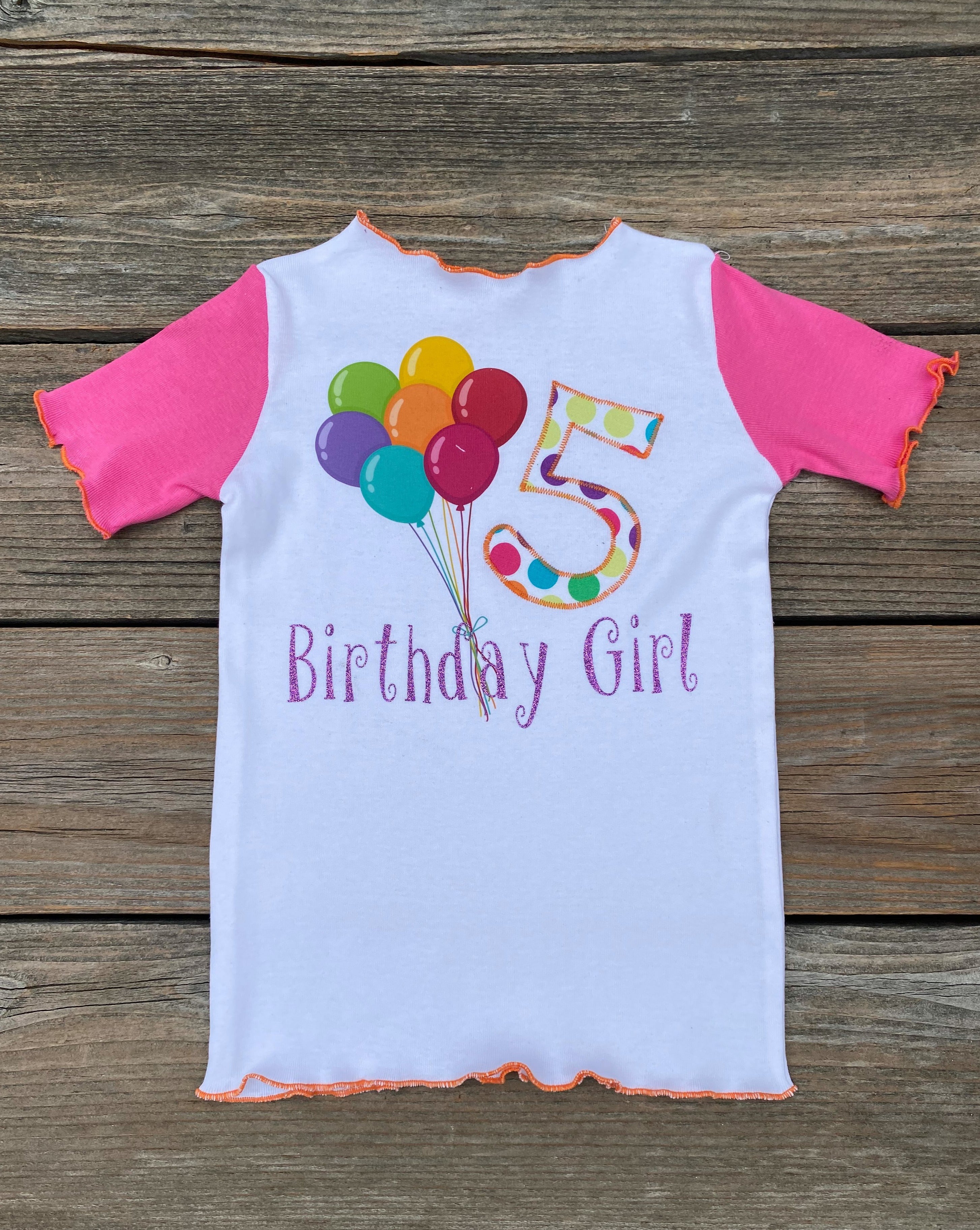 Birthday Girl Baloon Top 