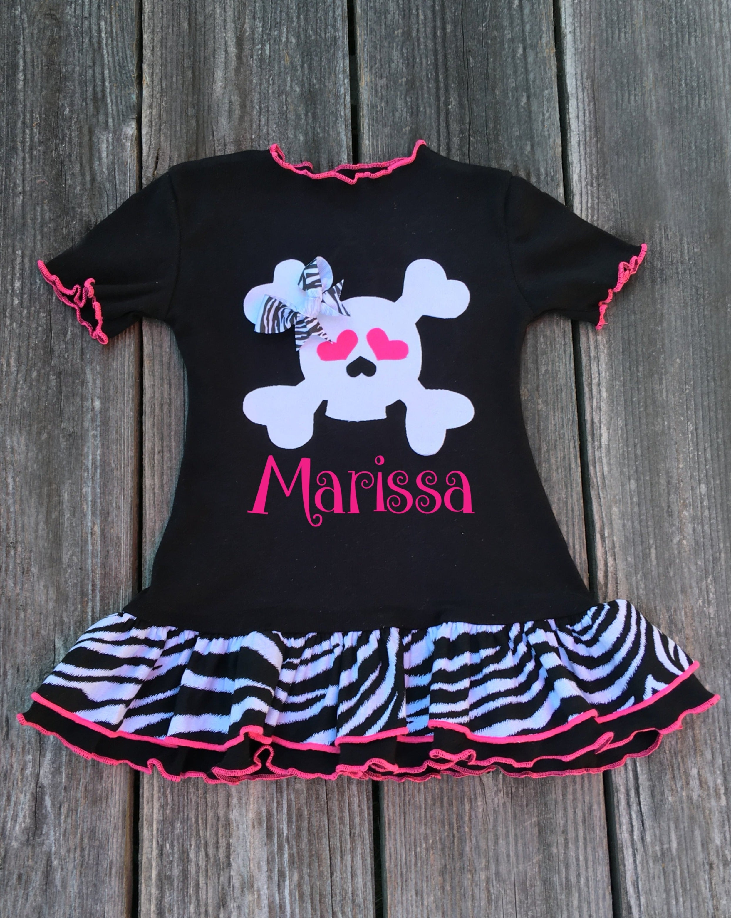 Pirate Personalized Birthday Dress Pirate Personalized Birthday Dress
