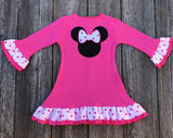  Pink Minnie Mouse Dress 