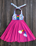 Rainbow Unicorn Twirl Dress
