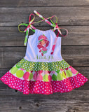 Strawberry Shortcake  Personalized Dress