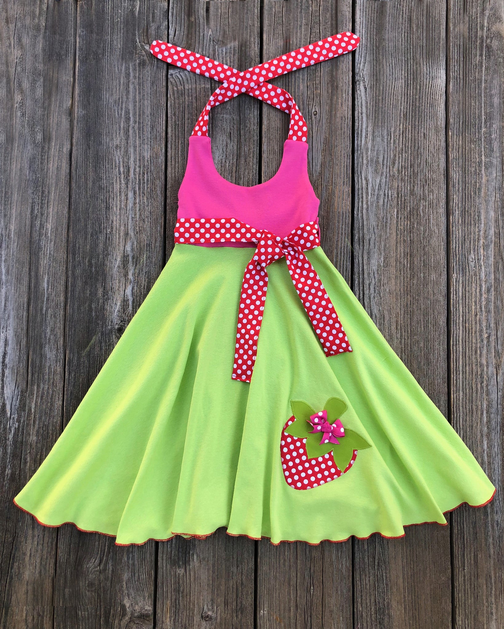 Strawberry Girl Dress