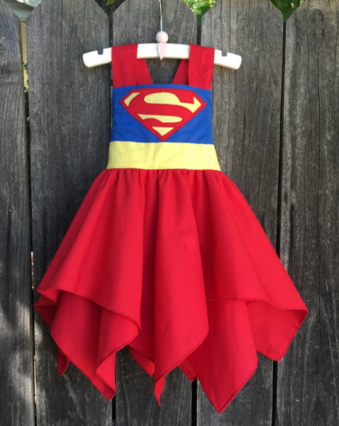 Supergirl girl dress