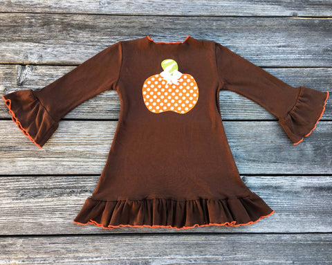 Thanksgiving Pumpkin Dress