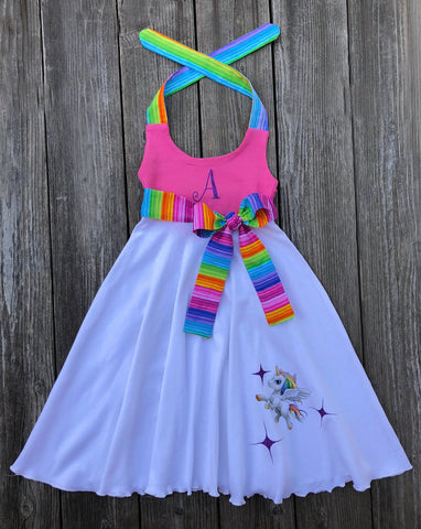 Unicorn Rainbow Dress