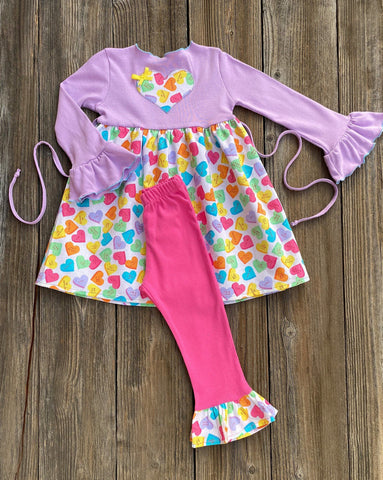 Valentines Day Candy Heart Outfit 